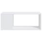 Preview: TV-Schrank Weiß 80x24x32 cm Holzwerkstoff