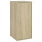 Preview: Schuhschrank Sonoma-Eiche 32x35x70 cm Holzwerkstoff