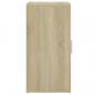 Preview: Schuhschrank Sonoma-Eiche 32x35x70 cm Holzwerkstoff