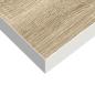 Preview: Schweberegale 4 Stk. Eiche und Weiß 90x23,5x3,8 cm MDF