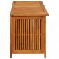 Preview: Garten-Aufbewahrungsbox 150x50x58 cm Massivholz Akazie