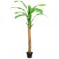 Preview: Künstlicher Bananenbaum mit Topf 180 cm Grün