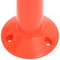 Preview: Absperrpfosten 10 Stk. mit Kette 75 cm PE