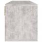 Preview: TV-Schrank Betongrau 88,5x27,5x30,5 cm Holzwerkstoff