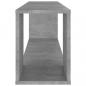 Preview: TV-Schrank Betongrau 100x24x32 cm Holzwerkstoff