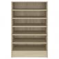 Preview: Schuhschrank Sonoma-Eiche 60x35x92 cm Holzwerkstoff