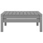Preview: 3-tlg. Garten-Lounge-Set Grau Massivholz Kiefer