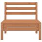 Preview: 6-tlg. Garten-Lounge-Set Honigbraun Massivholz Kiefer