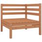 Preview: 10-tlg. Garten-Lounge-Set Honigbraun Massivholz Kiefer