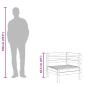 Preview: Garten-Ecksofa Grau Massivholz Kiefer