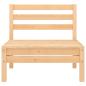 Preview: 4-tlg. Garten-Lounge-Set Massivholz Kiefer