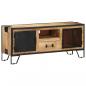 Preview: TV-Schrank 110x31x46 cm Raues Mangoholz