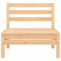 Preview: Garten-Mittelsofa Massivholz Kiefer