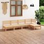 Preview: ARDEBO.de - 5-tlg. Garten-Lounge-Set Massivholz Kiefer
