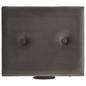 Preview: Hocker mit Stauraum 3 Stk. Grau Samt