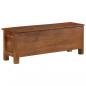 Preview: Truhe 110x30x40 cm Massivholz Mango
