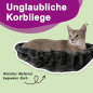 Preview: Kratzbaum mit Sisal-Kratzsäulen Dunkelgrau 70 cm