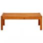 Preview: Gartentisch 85x57x29 cm Massivholz Akazie 