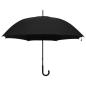 Preview: Regenschirm Schwarz 130 cm 