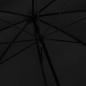 Preview: Regenschirm Schwarz 130 cm 