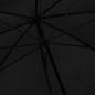 Preview: Regenschirm Schwarz 130 cm 