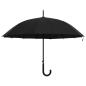 Preview: Regenschirm Automatisch Schwarz 105cm  
