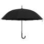 Preview: Regenschirm Automatisch Schwarz 120 cm  