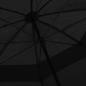 Preview: Regenschirm Schwarz 130 cm 
