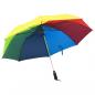 Preview: ARDEBO.de - Faltbarer Regenschirm Automatisch Mehrfarbig 124 cm