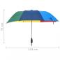 Preview: Faltbarer Regenschirm Automatisch Mehrfarbig 124 cm