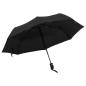 Preview: Faltbarer Regenschirm Automatisch Schwarz 95 cm   