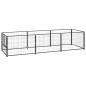 Preview: Hundezwinger Schwarz 3 m² Stahl