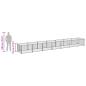 Preview: Hundezwinger Schwarz 7 m² Stahl