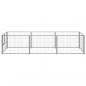 Preview: Hundezwinger Silbern 3 m² Stahl
