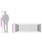 Preview: Hundezwinger Schwarz 4 m² Stahl