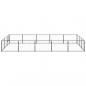 Preview: Hundezwinger Schwarz 15 m² Stahl