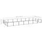 Preview: Hundezwinger Schwarz 21 m² Stahl