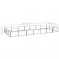 Preview: Hundezwinger Schwarz 21 m² Stahl