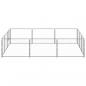 Preview: Hundezwinger Silbern 9 m² Stahl