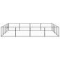 Preview: Hundezwinger Schwarz 16 m² Stahl