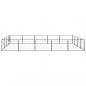 Preview: Hundezwinger Schwarz 20 m² Stahl