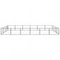 Preview: Hundezwinger Schwarz 24 m² Stahl