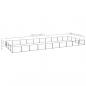 Preview: Hundezwinger Schwarz 40 m² Stahl