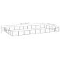 Preview: Hundezwinger Schwarz 45 m² Stahl