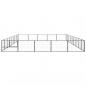 Preview: Hundezwinger Schwarz 45 m² Stahl