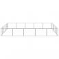 Preview: Hundezwinger Silbern 25 m² Stahl