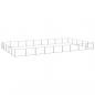 Preview: ARDEBO.de - Hundezwinger Silbern 45 m² Stahl