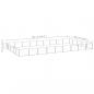 Preview: Hundezwinger Silbern 45 m² Stahl