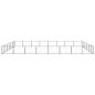 Preview: Hundezwinger Schwarz 48 m² Stahl