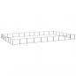 Preview: ARDEBO.de - Hundezwinger Schwarz 60 m² Stahl